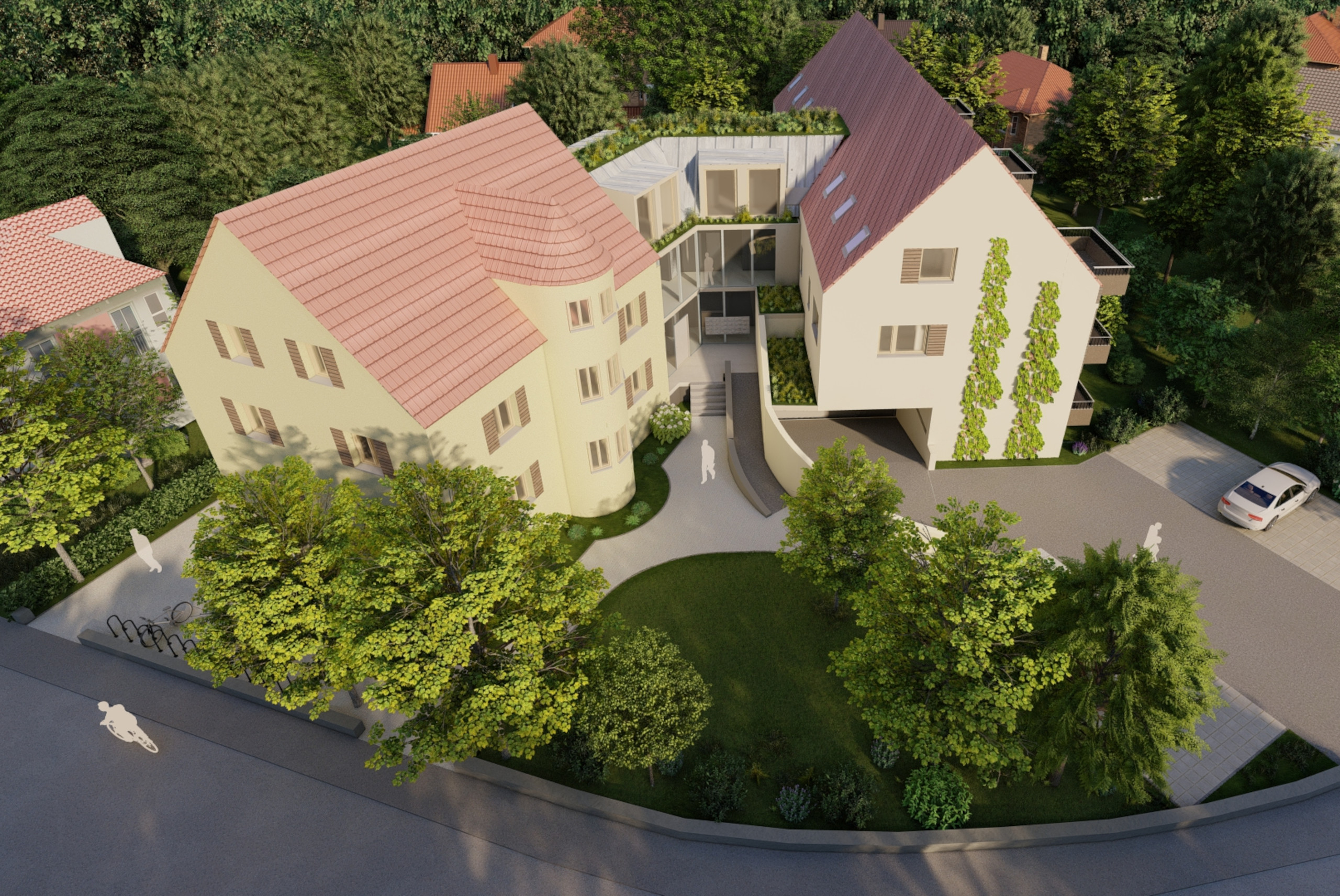 Neubau und Sanierung Mehrfamilienhäuser Nördlingen